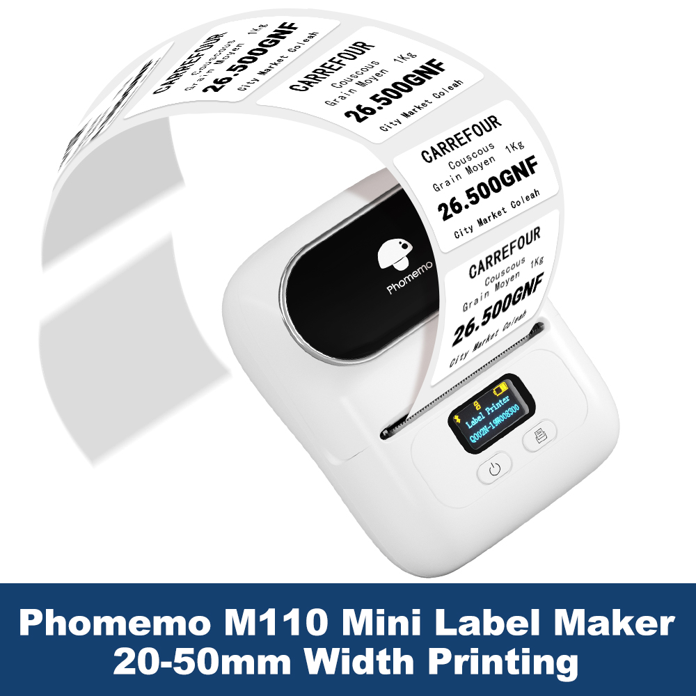 Commercial Shirt Printing Machine - Phomemo Label Printer M110 Label Maker